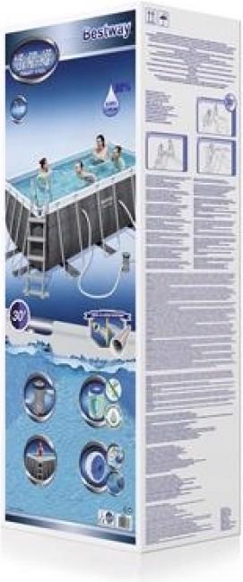 Immagine prodotto Bestway Piscina rettangolare con telaio di alimentazione (412 x 201 x 122 cm)