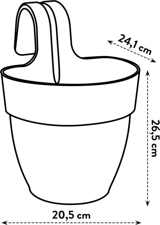 Produktbild Elho Vibia Campana Easy Hanger S (24 cm)