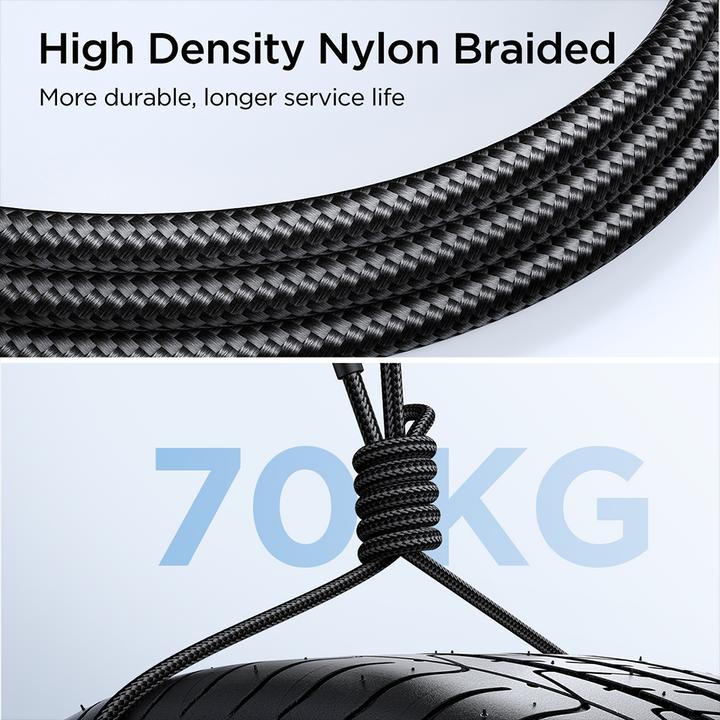 Actual product image Joyroom Star-Light Series SA27-CC5 USB-C / USB-C cable 100W 1.2m - black (1.20 m, USB 2.0)