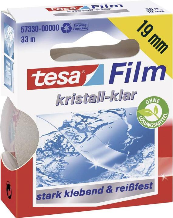 Image du produit tesa Tesafilm 1x ruban adhésif KRISTALL-KLAR (19 mm)