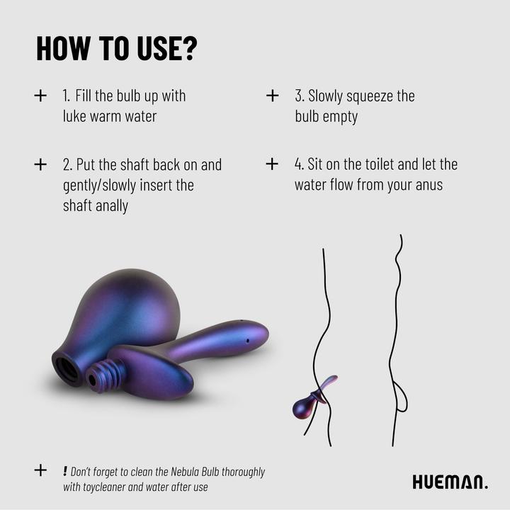 Produktbild Hueman Nebula Bulb Analdusche