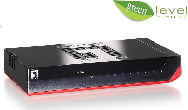 Produktbild LevelOne 8 Port Switch GSW-0807 V2 (8 Ports)