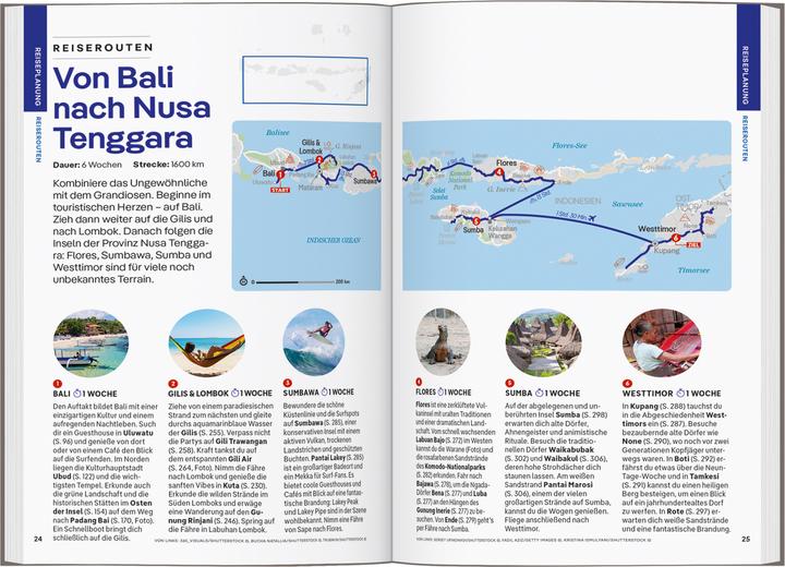 Image du produit Reiseführer Bali, Lombok & Nusa Tenggara (Allemand, Sofia Levin, Virginia Maxwell, Mark Johanson, MaSovaida Morgan, 2024)