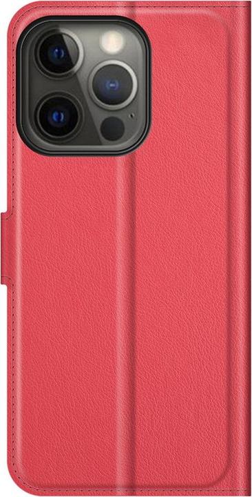 Produktbild Cover-Discount iPhone 13 Pro - Leder Etui Hülle rot (Apple iPhone 13 Pro)