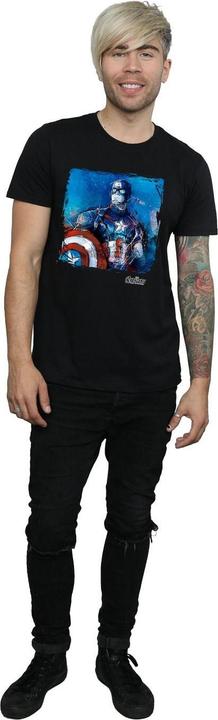 Immagine prodotto Captain America Maglietta artistica in cotone (L)
