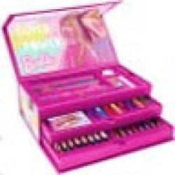Magni Coloring Case - BARBIE - set 52pcs in paper toolbox with handle
