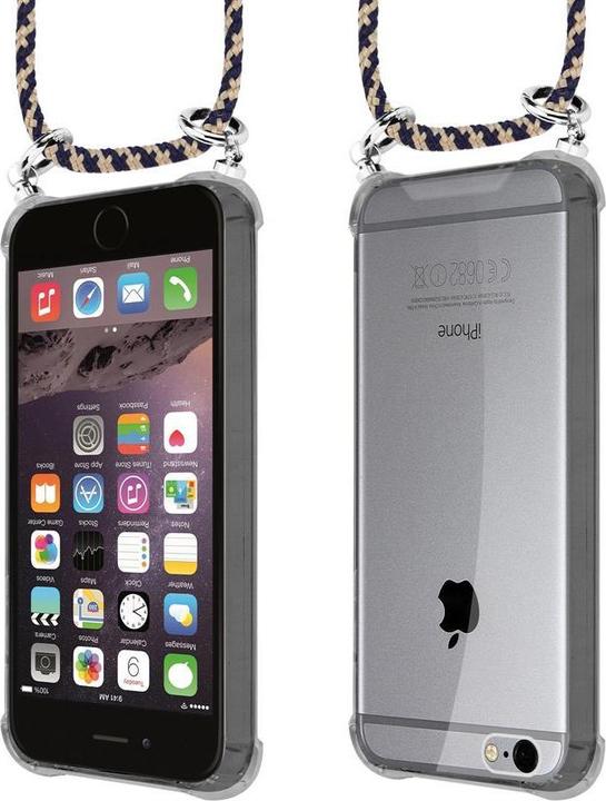 Produktbild Cadorabo TPU Handy Kette SILBER Cover