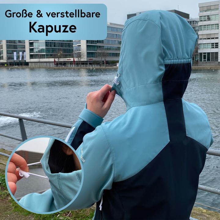 Immagine prodotto Valkental Giacca softshell funzionale e riflettente per attività all'aperto - donna (XL)
