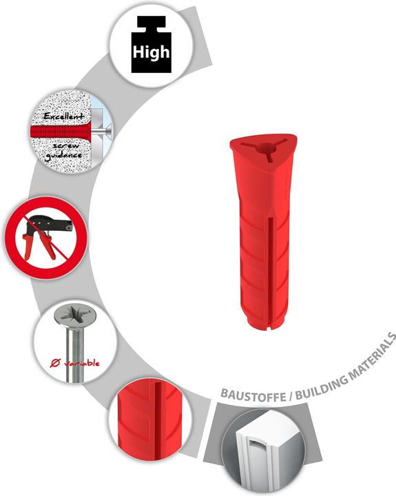 Actual product image Tox Porenbetondübel Ytox (25 pcs.)