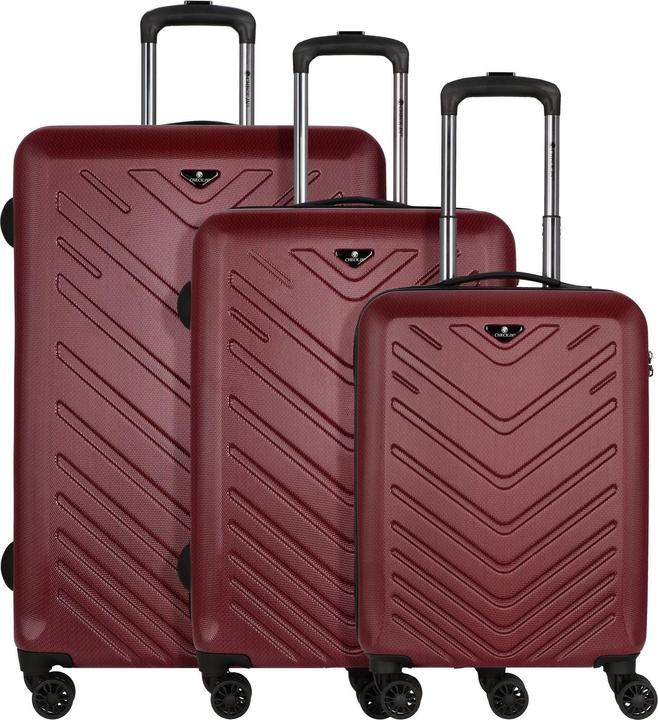 Image du produit Check.In Milan - Set de 3 trolleys (184 l, XL (à partir de 115l))