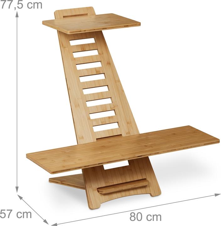Image du produit Relaxdays Rehausse de pupitre