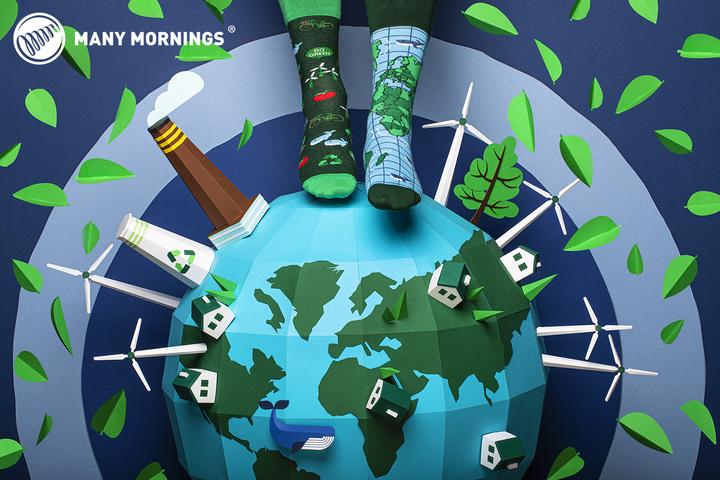 Image du produit Many Mornings Sauver la planète (Une unité par pack, 35 - 38)