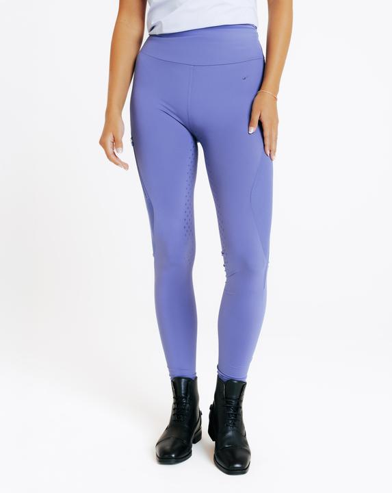 Actual product image Fouganza Reitleggings Full Grip Light Damen blau (XL)