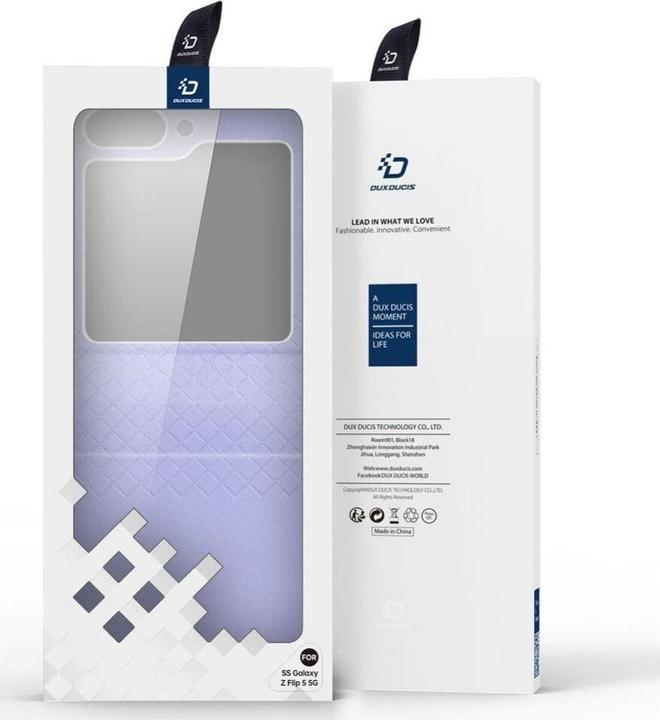 Produktbild Dux Ducis Bril Series Leder Hülle (Samsung Galaxy Z Flip5)