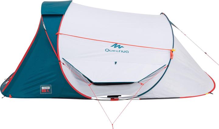 Actual product image Quechua 2 Seconds 3 XL Fresh&Black (Pitching tent, 5.43 kg, 3 persons)