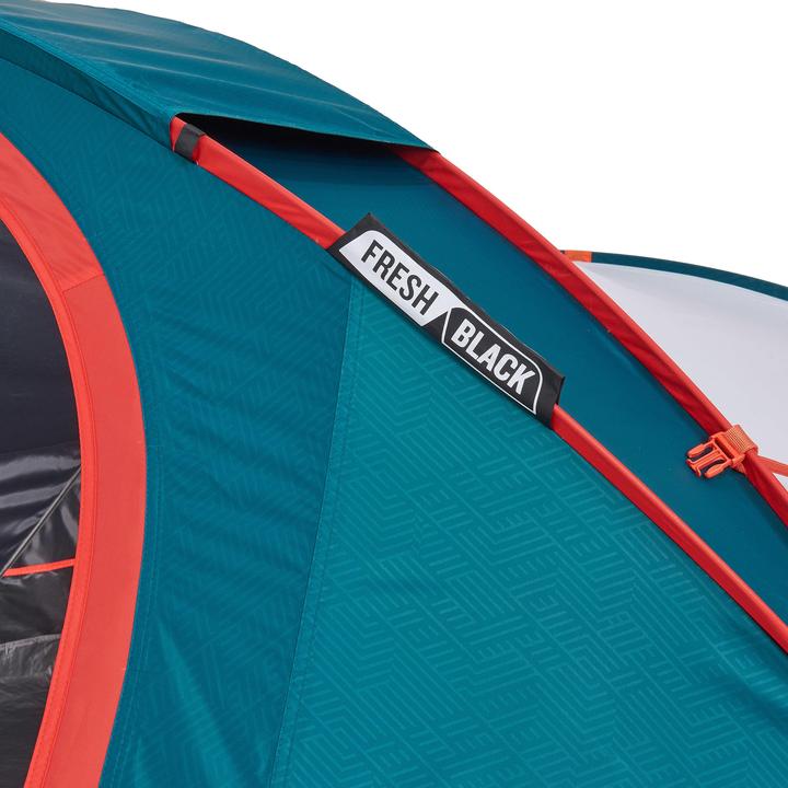Actual product image Quechua 2 Seconds 3 XL Fresh&Black (Pitching tent, 5.43 kg, 3 persons)