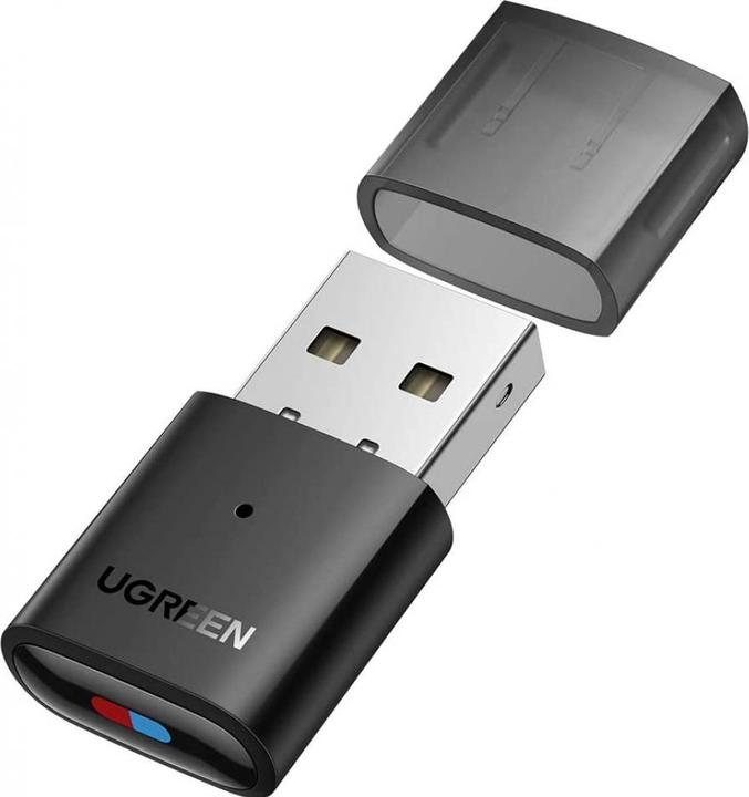 Actual product image Ugreen USB Bluetooth 5.0 Transmitter for Nintendo Switch, PC, Laptop (Channels)