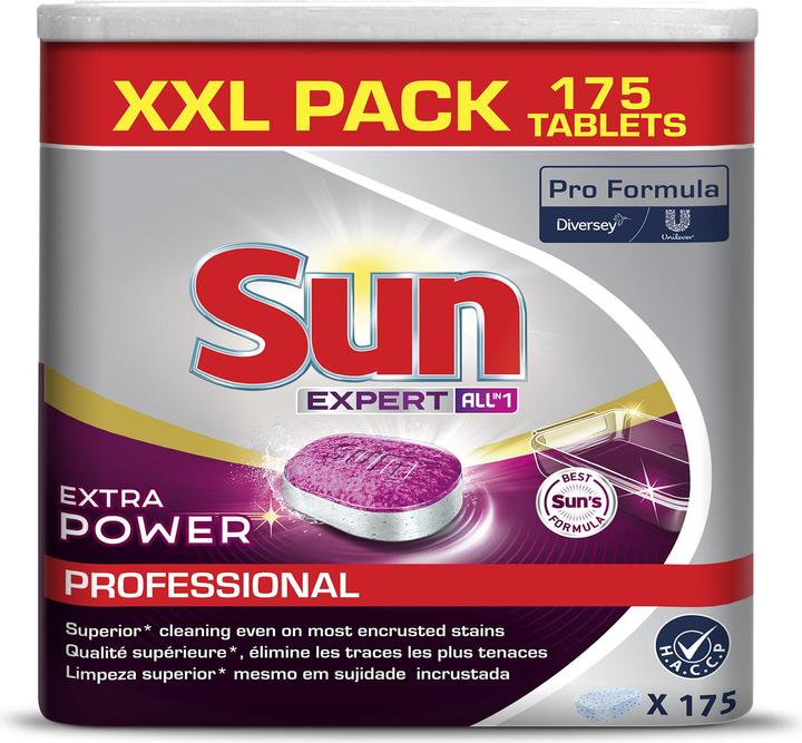 Actual product image Sun Professional All in 1 Extra Power (Tabs, 175 x)