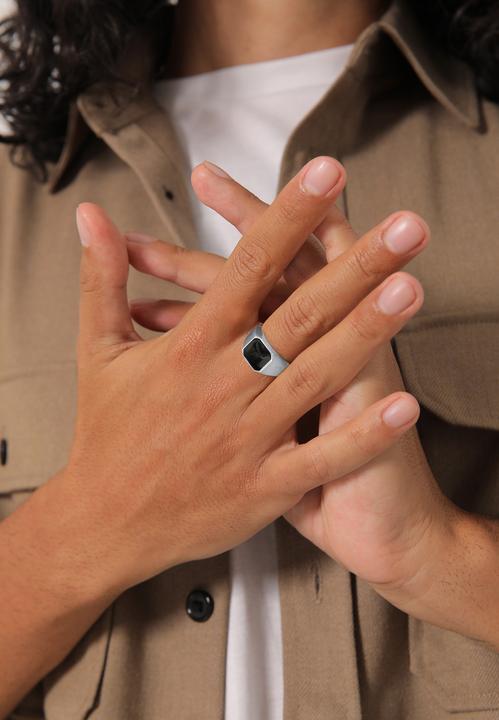 Image du produit Kuzzoi Bague à sceau (56, Argent 925)