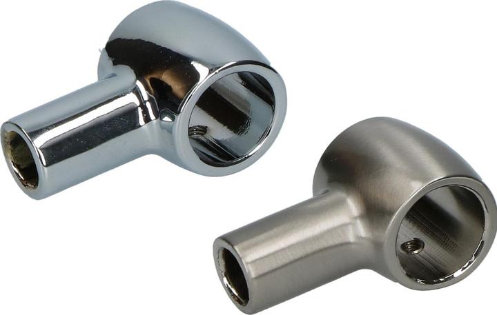 Immagine prodotto OK-Line Porta-tubo con base liscia, effetto acciaio inox zama (1 pz.)