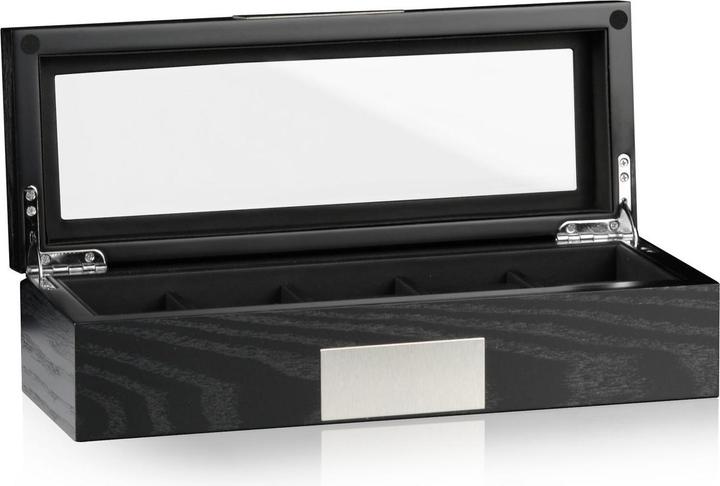 Image du produit Heisse & Söhne Monteray 5 boîte de montre frêne - noir satiné