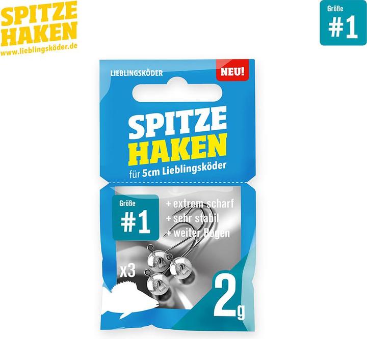 Lieblingsköder Spitze Haken Jigkopf