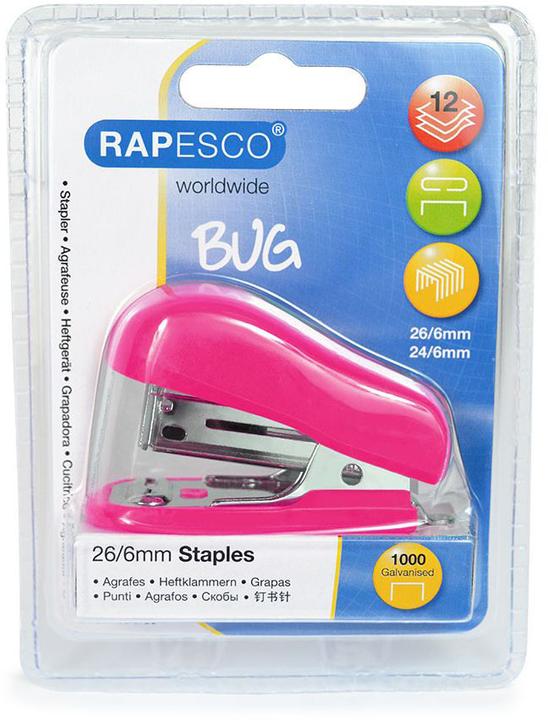 Actual product image Rapesco Bug mini stapler (12 Sheets)