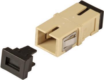 Produktbild EFB Elektronik Kunststoffkupplung SC Simplex blau SM ohne Flansch, Keramikhülse (Netzwerk Kupplung)