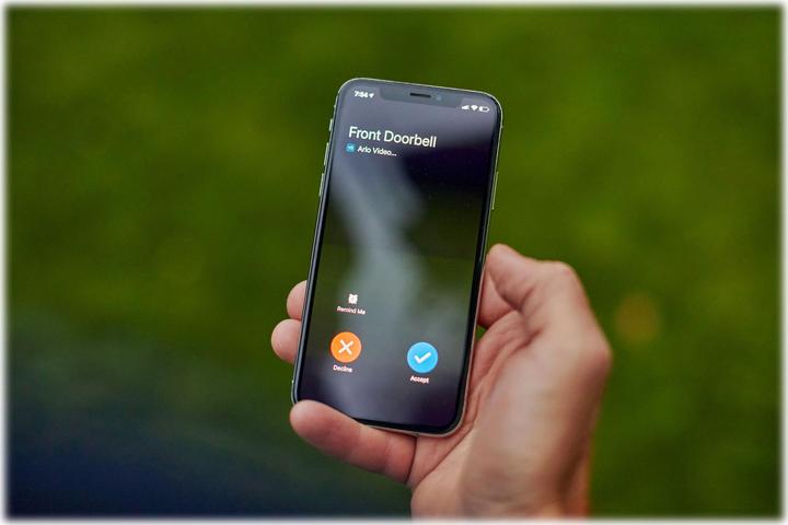 Actual product image Arlo Essential Wire-Free Doorbell, black (Wireless)