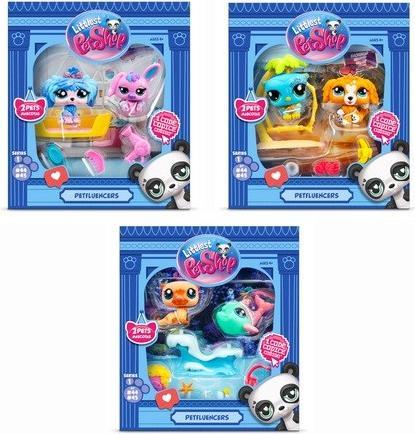 Produktbild Littlest Pet Shop Petfluencerzy 2 figurki mix