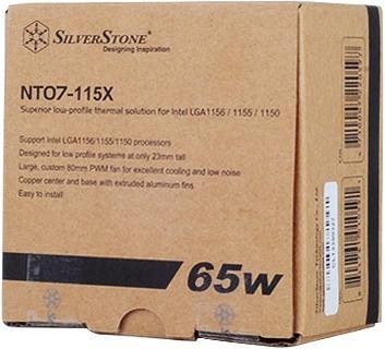 Produktbild Silverstone Nitrogon SST-NT07-115X Low Profile CPU-Cooler (23 mm)
