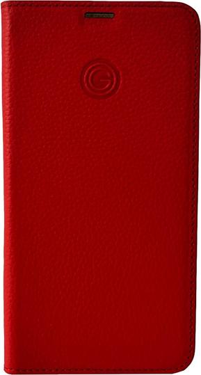Actual product image Mike Galeli Book cover genuine leather Marc molten lava (Samsung Galaxy S23+)
