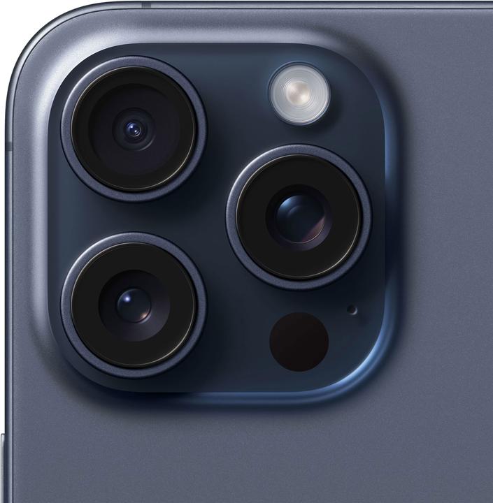 Produktbild Apple iPhone 15 Pro Max (1000 GB, Blue Titanium, 6.70", SIM + eSIM, 48 Mpx, 5G)