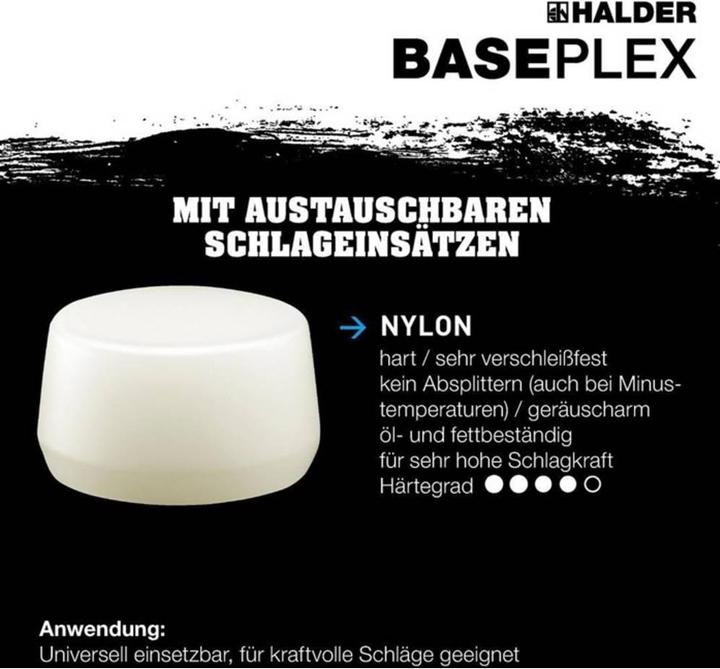 Image du produit Halder Marteau de protection BASEPLEX (215 g)