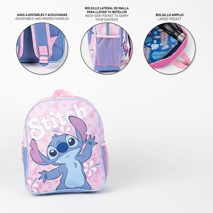 Produktbild Cerda Kids Backpack School Stitch Pink (2100005339) (1.07 l)