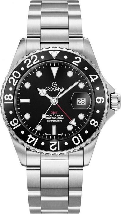 Grovana Key West GMT-Kollektion – Schweizer Automatikuhr (Swiss Made)