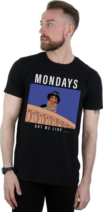 Produktbild Disney Princess Jasmine Mondays Got Me Like TShirt (XXL)