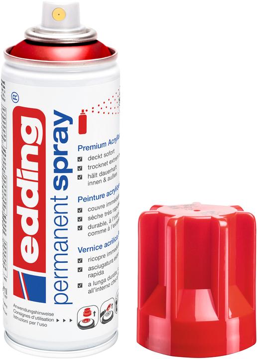 Actual product image Edding Permanent spray (Traffic red, 0.20 l)