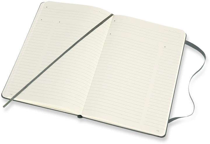 Actual product image Moleskine Notebook (A5, Lined, Hardcover)