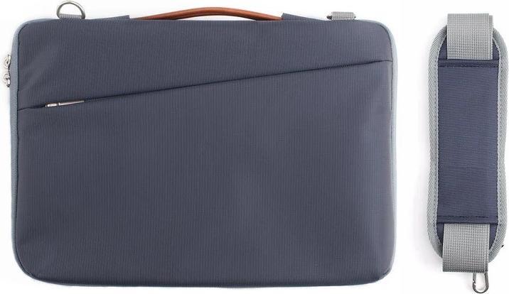 Actual product image JCPAL Tofino Messenger Sleeve for 13-inch MacBook or Laptop - Blue (13.30")