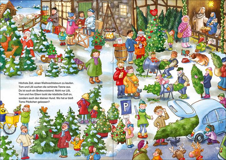 Image du produit Mein liebstes Weihnachts-Wimmelbuch (Allemand, Annette Moser, 2022)