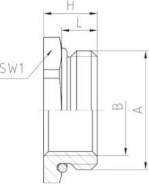 Image du produit Jacob Adaptateur Ms M20/PG9 nickelé JM20PG9/OM