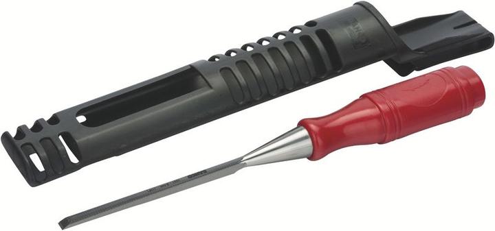 Actual product image Bahco Chisel with red polypropylene handle, 18 mm (18 mm)