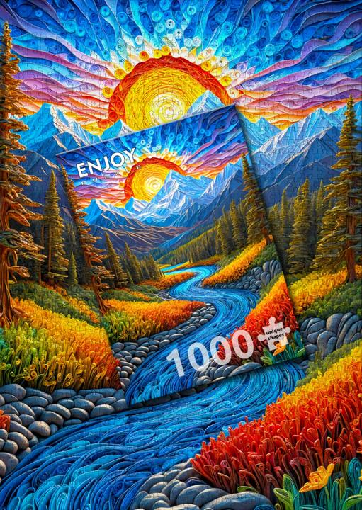 Image du produit Enjoy Puzzle Puzzle 1000 pièces - Paysage du lever du soleil (1000 pièces)