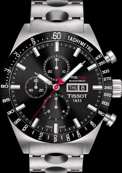 Produktbild Tissot Prs 516 Retro Automatic Chronograph Valjoux (Analoguhr, Chronograph, 45 mm)
