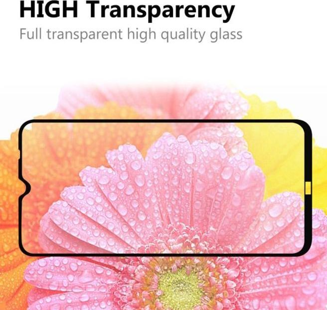Actual product image MU Budget Protective glass screen protector (1 Piece, Xiaomi Redmi Note 8T)