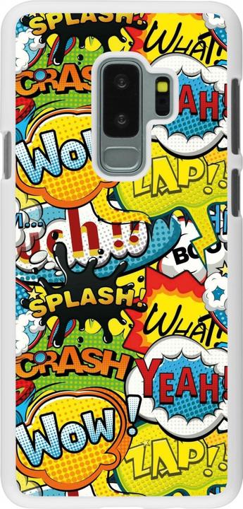 Actual product image PhoneLook Coque blanc Cartoons slogans (Samsung Galaxy S9+)