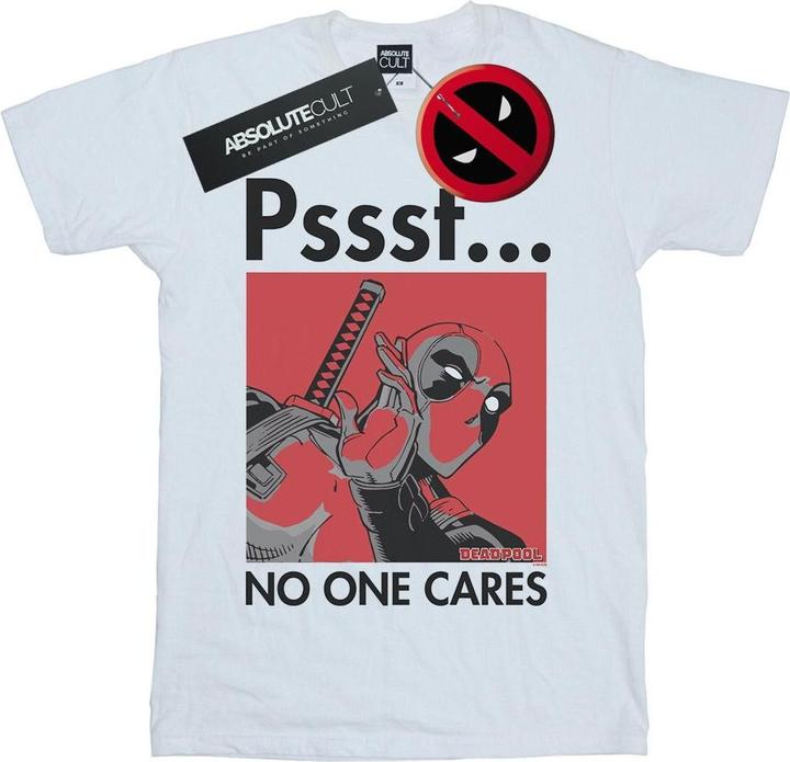 Immagine prodotto Deadpool No One Cares Maglietta Uomo (5XL)