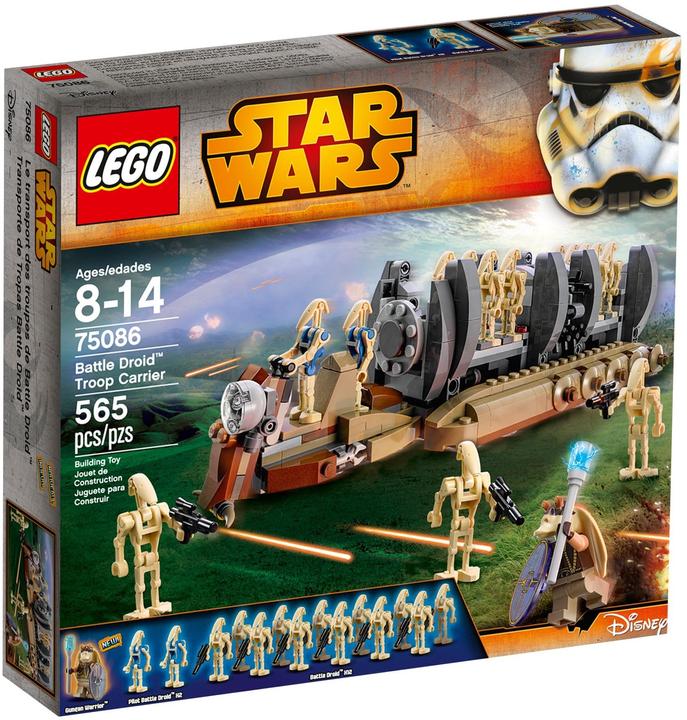 Produktbild LEGO Kampfdroiden-Truppentransportfahrzeug (75086, LEGO Star Wars)