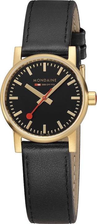 Actual product image Mondaine Evo2 - Ip Gold (Analogue wristwatch, 30 mm)